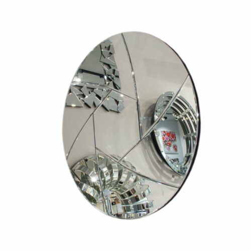 Lustro okrągłe nowoczesne dekoracyjne Pallotta 90 cm